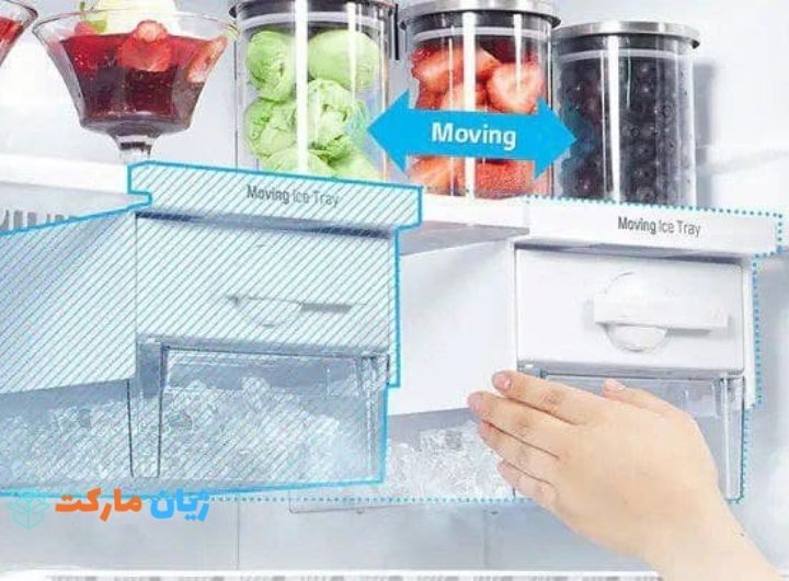 یخچال فریزر الجی مدل832