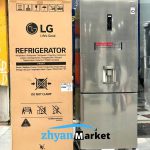 یخچال فریزر بالا و پایین الجی مدل 689 با طراحی ظاهر ساده و شیک zhyanmarket.com