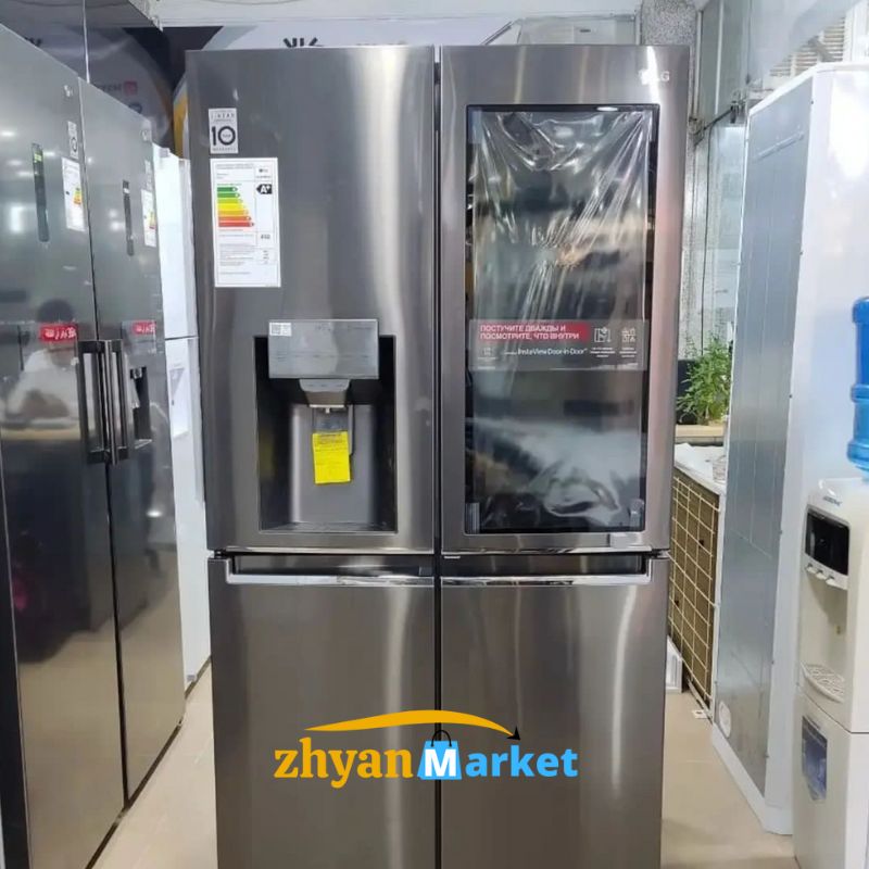 یخچال ساید اینستاویو الجی مدل X24 در رنگ دودی Zhyanmarket.com