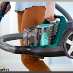 جارو برقی مخزن دار بوش مدل BGS412234 دارای سیستم نظار عملکرد دستگاه Zhyanmarket.com