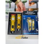 ست ماشین اصلاح KEMEI مدل KM-2011 دارای صفحه نمایش دیجیتالی Zhyanmarket.com