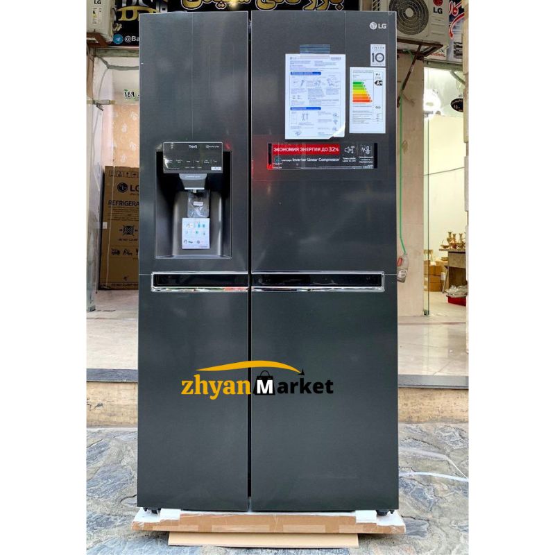 یخچال ساید بای ساید الجی مدل L247 دارای کیفیت ساخت بی نظیر و امکانات عالی Zhyanmarket.com